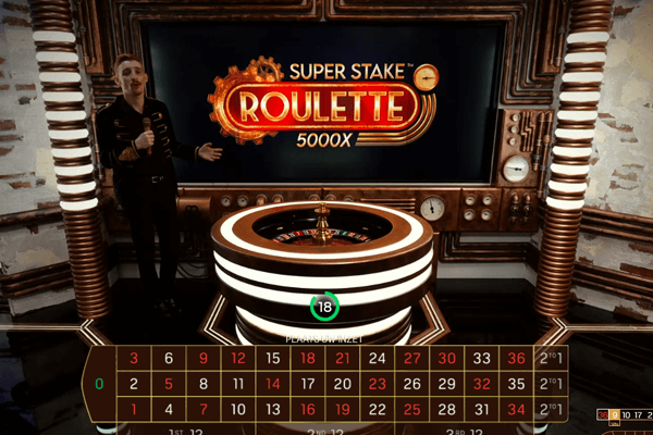 5000x super stake roulette live